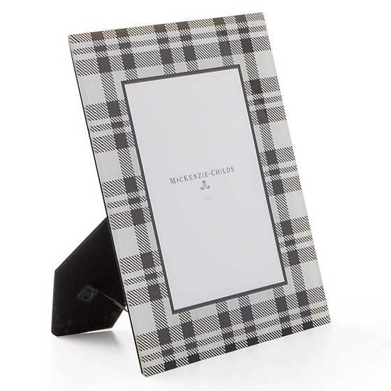 Black & White Tartan Frame - 5'' x 7''