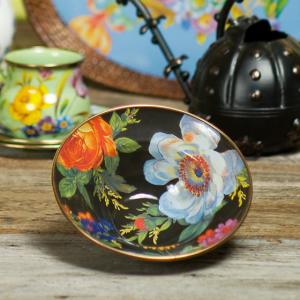 Flower Market Breakfast Bowl - Black