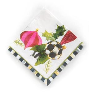 Deck the Halls Paper Napkins - Cocktail