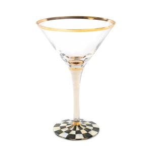 Courtly Check Martini Glass