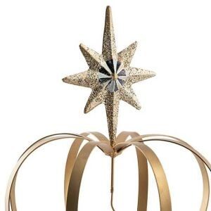 Glam Up Crown Tree Topper