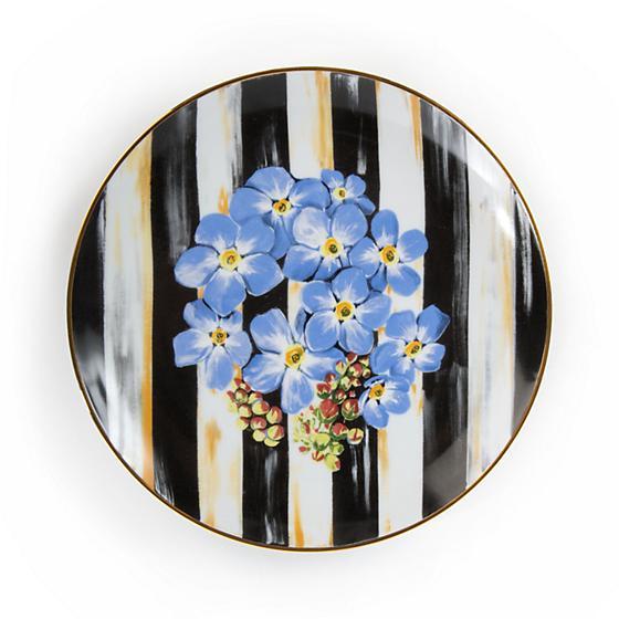 Thistle & Bee Salad Plate - Forget-Me-Not