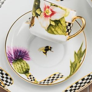 Thistle & Bee Saucer