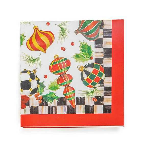 Deck The Halls Paper Napkins - Cocktail