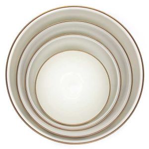 Sterling Check Enamel Everyday Bowl - Extra Large