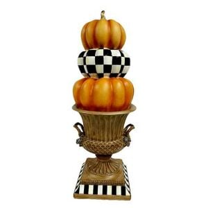 Fall On The Farm Stacked Pumpkin Urn
