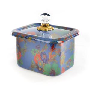 Flower Market Recipe Box - Lapis