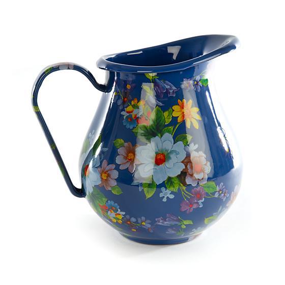 Flower Market Pitcher - Lapis