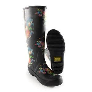 Flower Market Rain Boots - Tall - Size 10