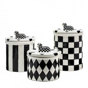 Cow Creamery Canisters - Set of 3