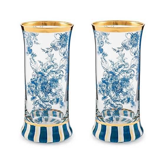 Royal English Garden Highball Glass, Set of 2