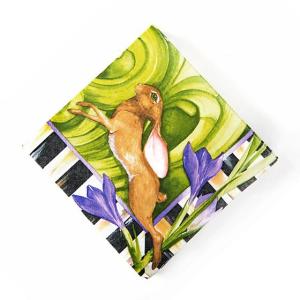 Spring Hare Paper Napkins - Cocktail
