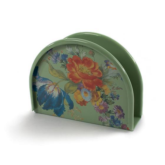 Flower Market Napkin Holder - Green