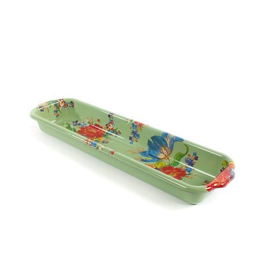 Flower Market Baguette Dish - Green