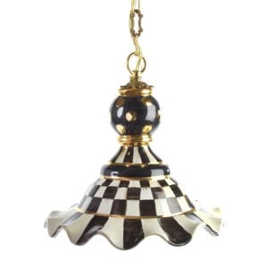 Courtly Check Pendant Lamp - Medium