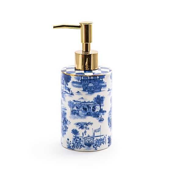 Royal Toile Soap Dispenser