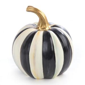 Courtly Stripe Pumpkin - Mini