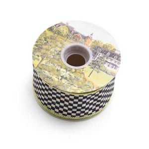 Courtly Check 2.5'' Ribbon - Spring Green