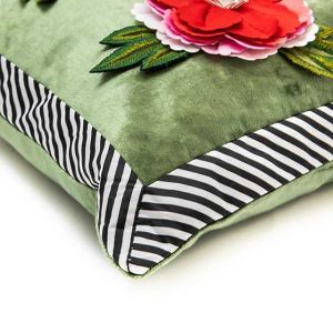 Flower Hedge Lumbar Pillow