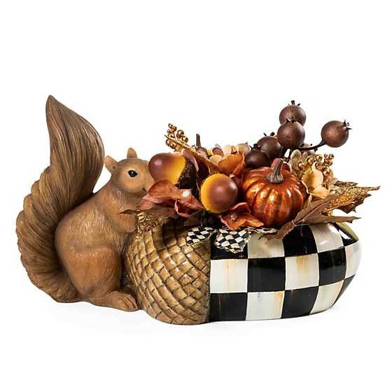 Fall On The Farm Squirrel Arrangement