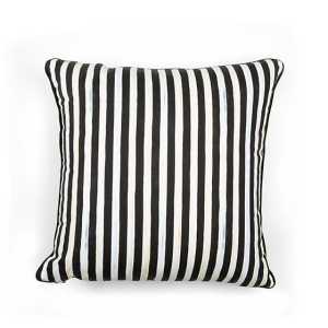 Courtly Check Sash Pillow - Orange