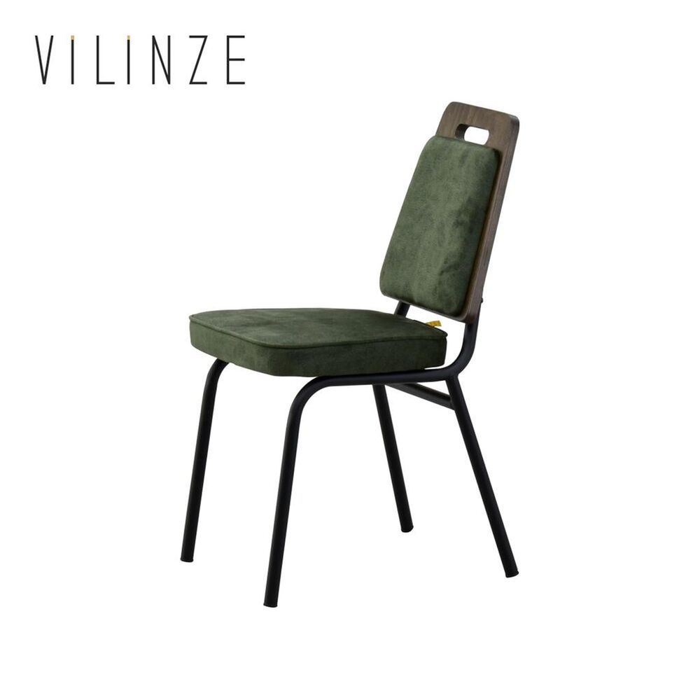 Vilinze Ceyhan Yeşil Metal Sandalye