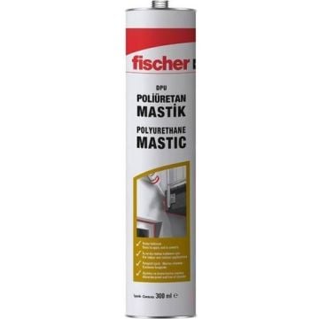 Fischer Dpu Poliüretan Mastik BEYAZ 300 ml