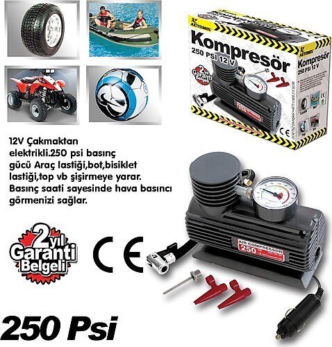 Automix 250 Psi Hava Kompresörü