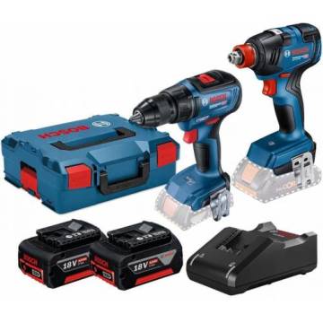 Bosch GSR 18V-50 GDX 18V-200 Akülü Matkap Seti