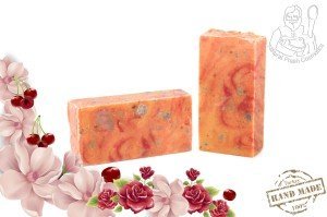 Kiraz Gülü Sabun / Cherry Rose Soap 95 gr
