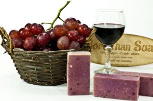 Kırmızı Şarap Sabun / Red Wine Soap 95 gr