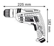 Aeg BE 750 RE  750 W Darbesiz Matkap