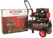 Kuletaş Premium 24 Litre Sessiz Yağsız Hava Kompresörü 2 Hp (İtalyan Tasarım)