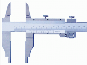 D&W MEASURING DW1KMCC5 Çift Çene Mekanik Kumpas