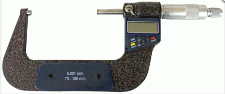 D&W MEASURING DW3MD575 Dijital Metal Dış Çap Mikrometresi