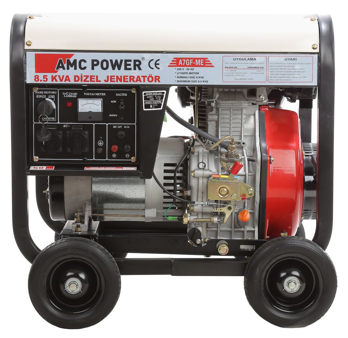 Amcpower 8,5 Kva OTOMATİK Dizel Jeneratör