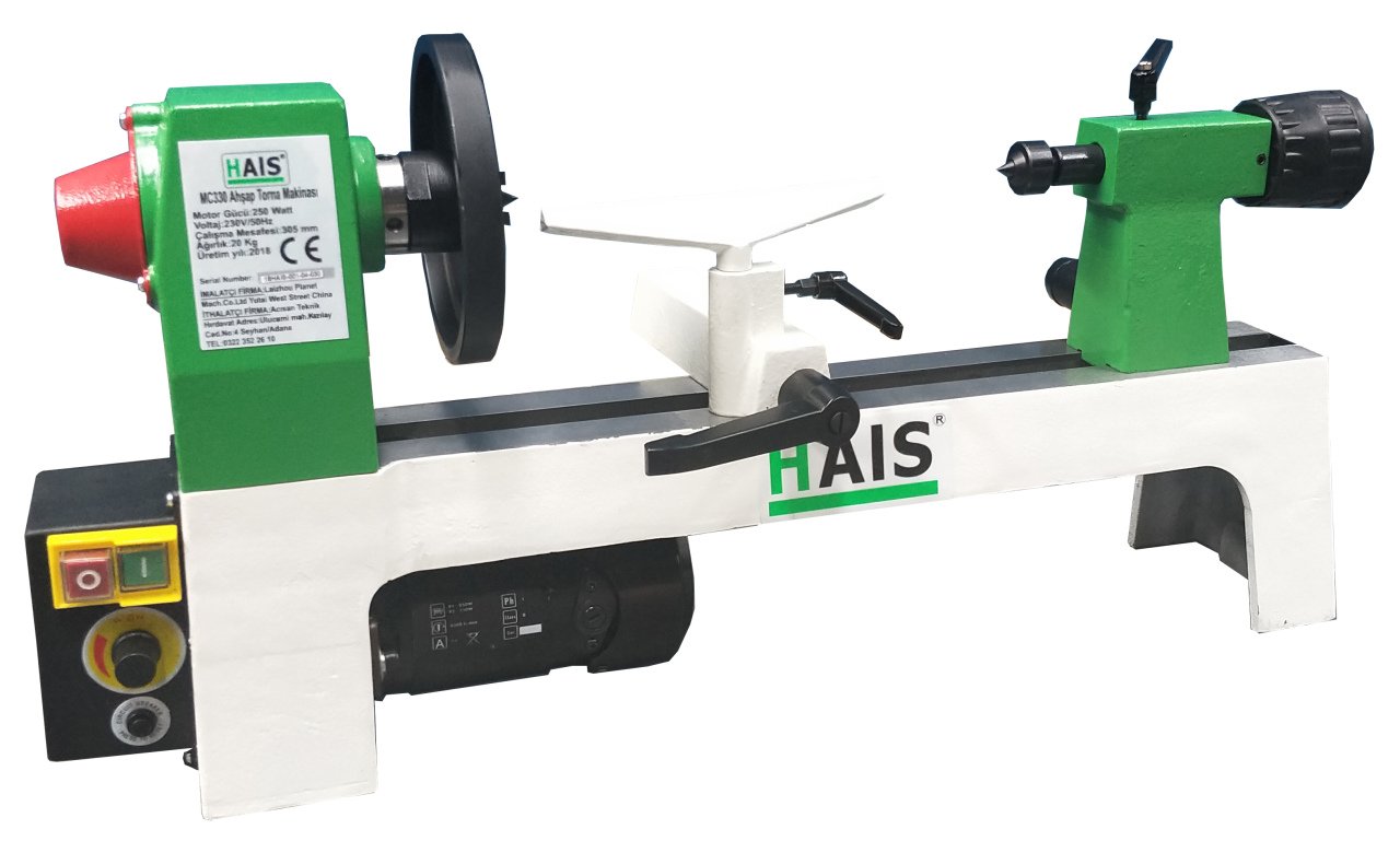 Hais 305 mm Ahşap Torna Makinası