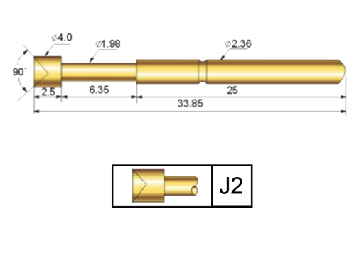 TP-236 Çap 2,36 mm Test Pinleri