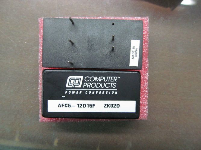 AFC5-12D15F  12V►±15V 5 Watt Dc Dc Converter