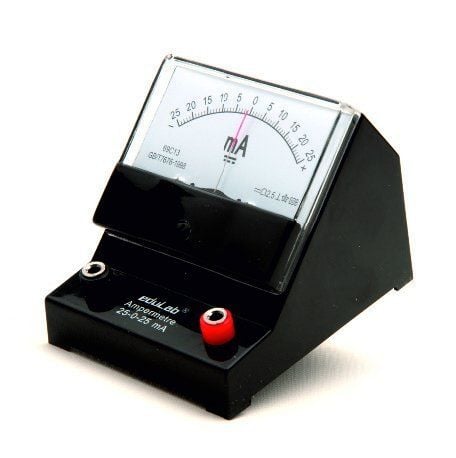 AMPERMETRE (25-0-25 mA)