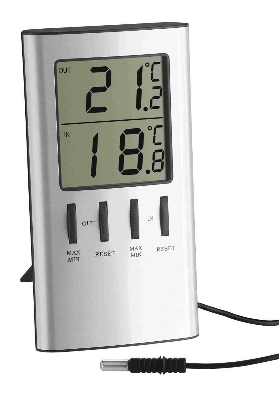 TFA 30.1027 Dijital Alarmlı İç Dış Termometre