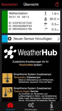 TFA 31.4005.02 Weatherhub  Klima, Rüzgar ve Yağmur ölçerli İstasyon