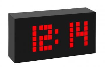 TFA 60.2508 'Time Block' Radyo Kontrollü Alarmlı  saat