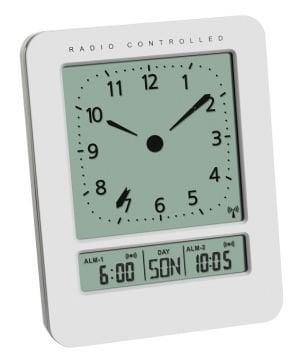 TFA 60.2530.02 Radyo Kontrollü Alarmlı Saat