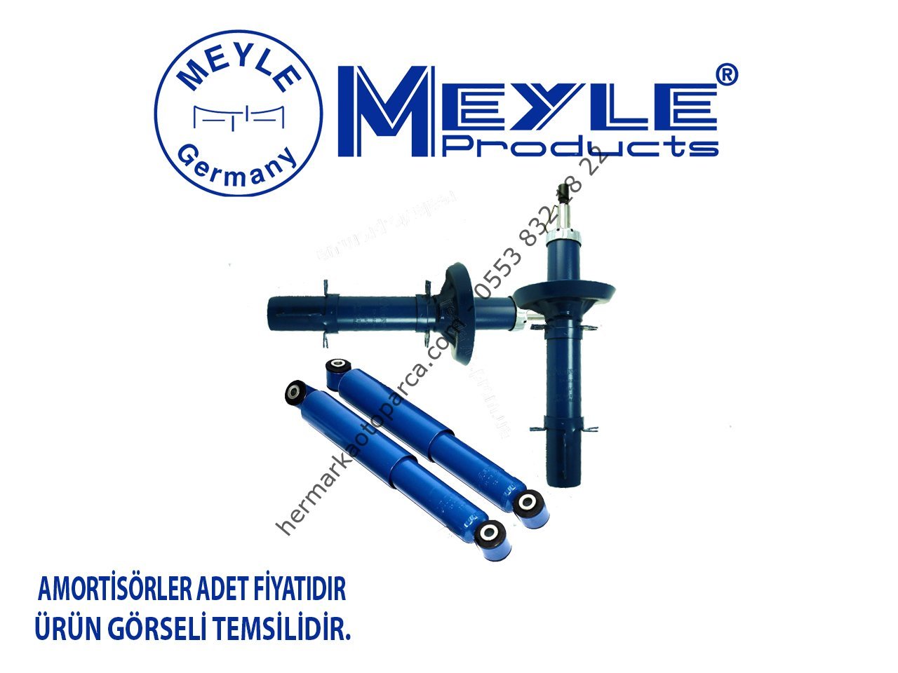 BMW X6 E71 AMORTİSÖR ÖN SAĞ-SOL xDrive 30, xDrive 40 2008-2014 MEYLE