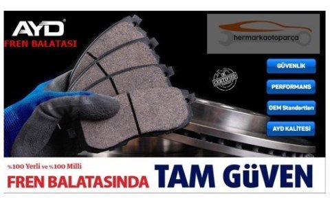 HONDA CİVİC5 1,6i 96-01 ÖN FREN BALATASI