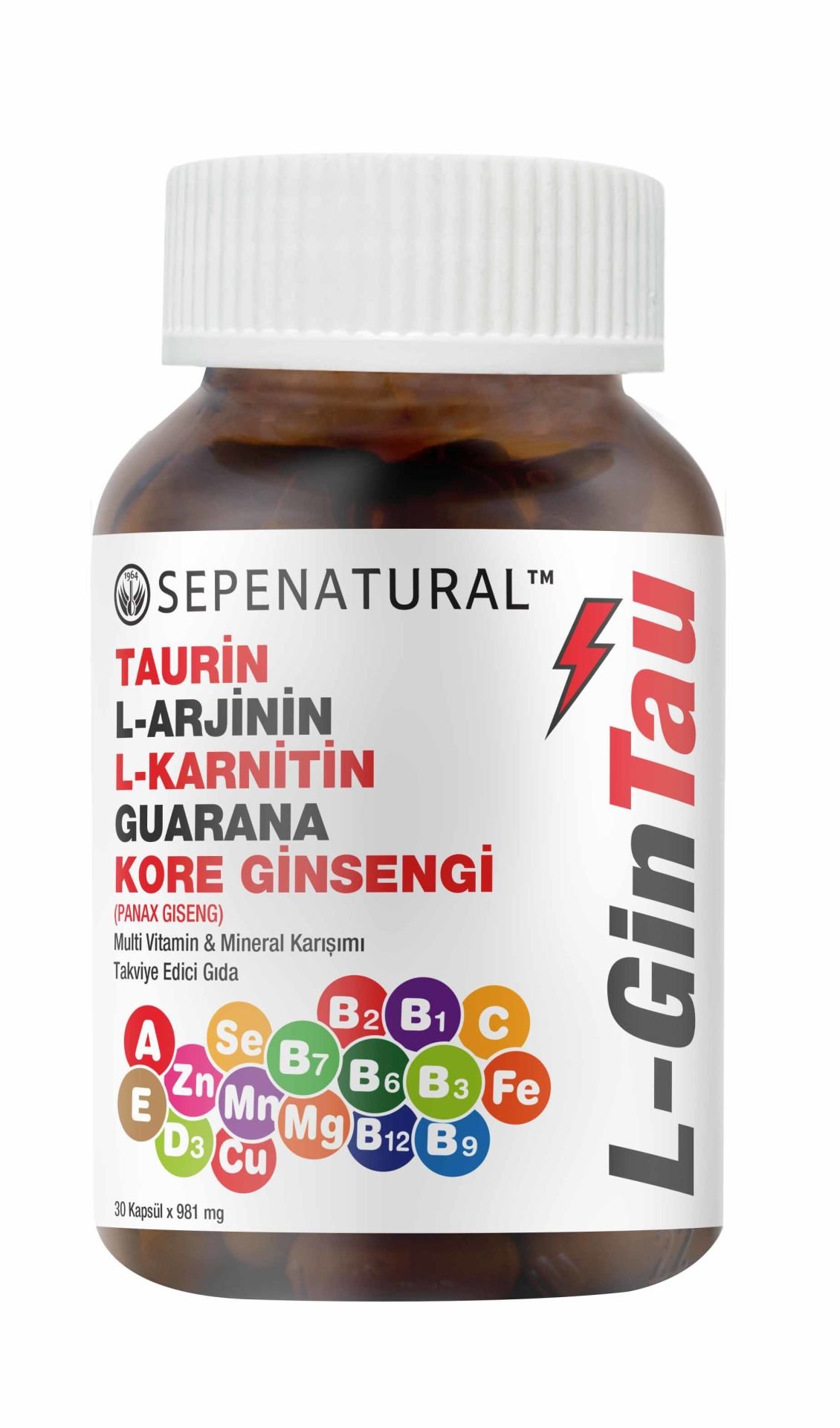 L-Gintau Bay Bayan Kapsül 30 x 940 mg Multivitamin & Ekstreler