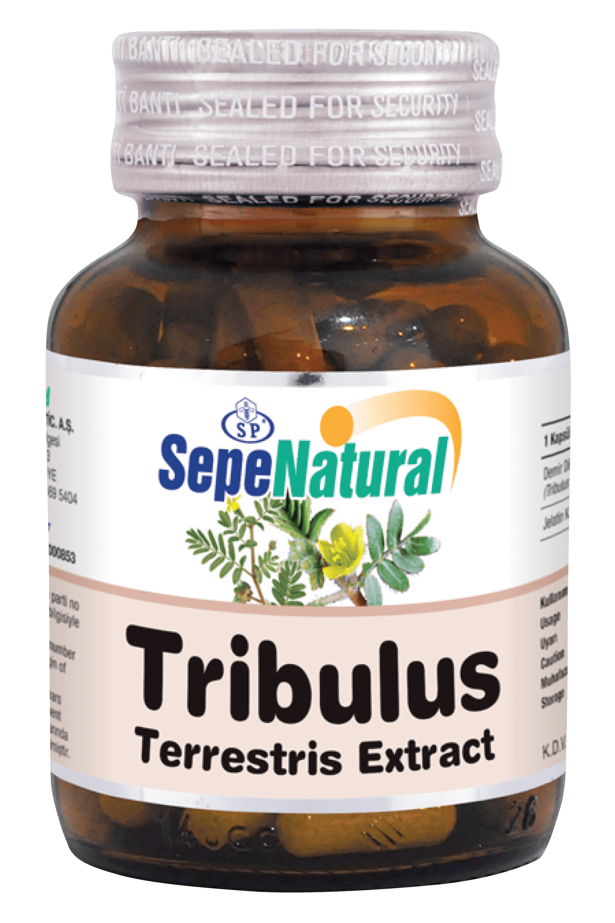 Tribulus Extract 90 Kapsül 480 mg Demir Dikeni Ekstrakt Ekstre