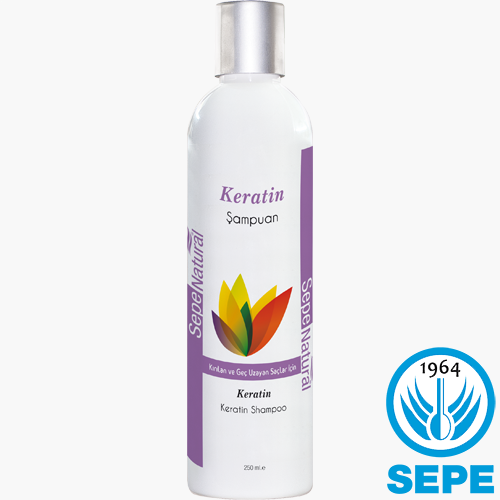 Keratinli Şampuan 250 ml Kırılan ve Geç Uzayan Saçlar İçin