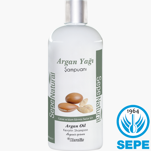 Argan Yağlı Keratinli Şampuan 400 ml Cansız Yıpranmış Kuru Saç